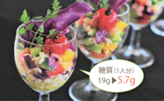 【こんにゃくダイエット簡単レシピ】ヘルシーライスサラダ